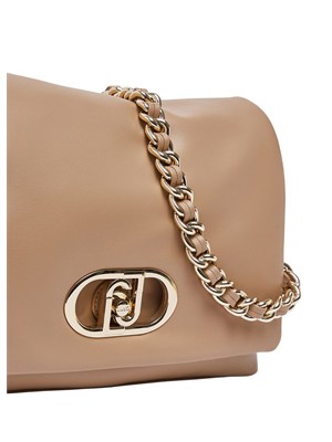 Borsa LaPuffy grande Liu Jo ecopelle cammello in DONNA