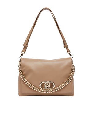 Borsa LaPuffy grande Liu Jo ecopelle cammello in DONNA