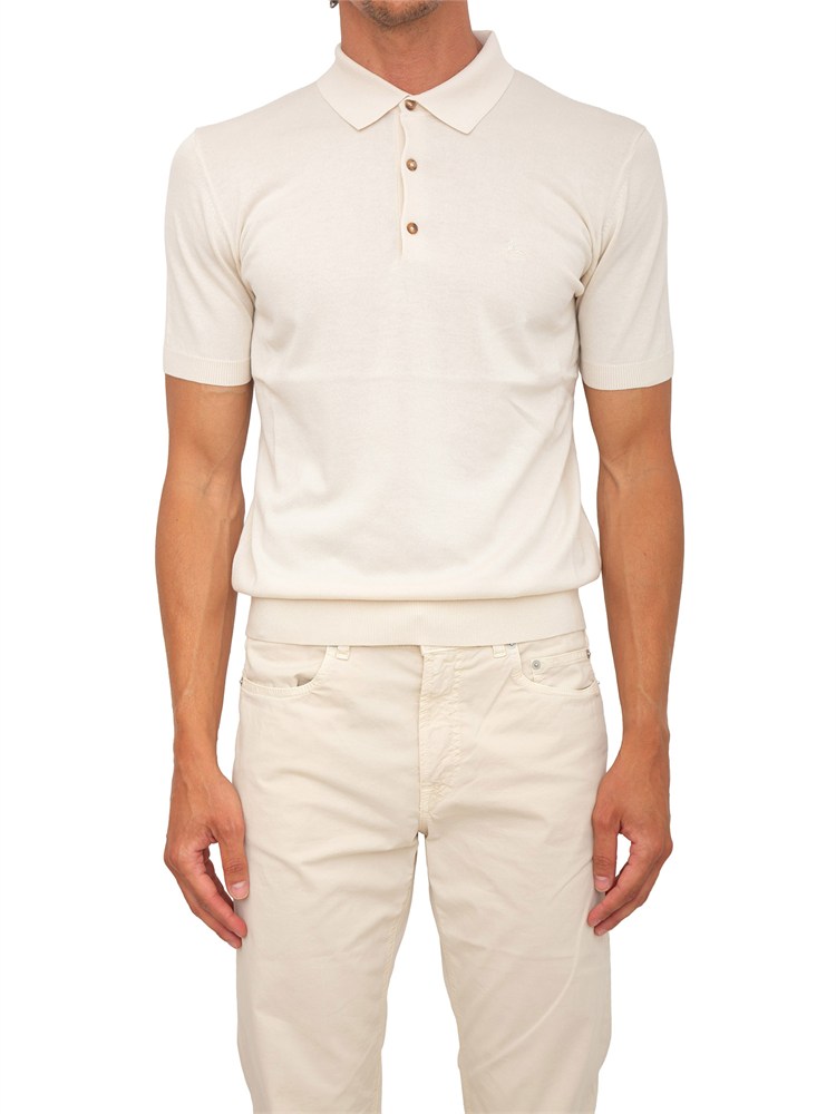 Polo a maniche corte Etro uomo avorio