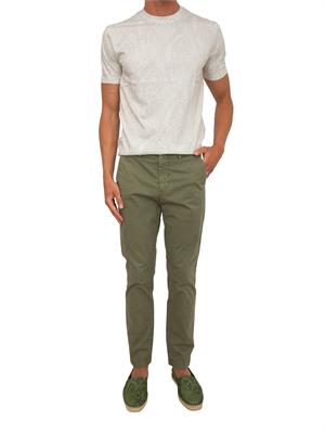 T-shirt Etro uomo fantasia Paisley avorio in UOMO
