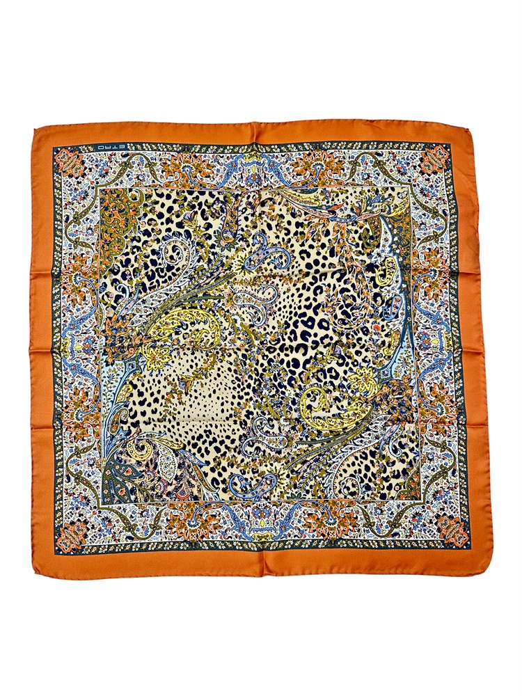 Foulard Etro stampa Paisley in seta