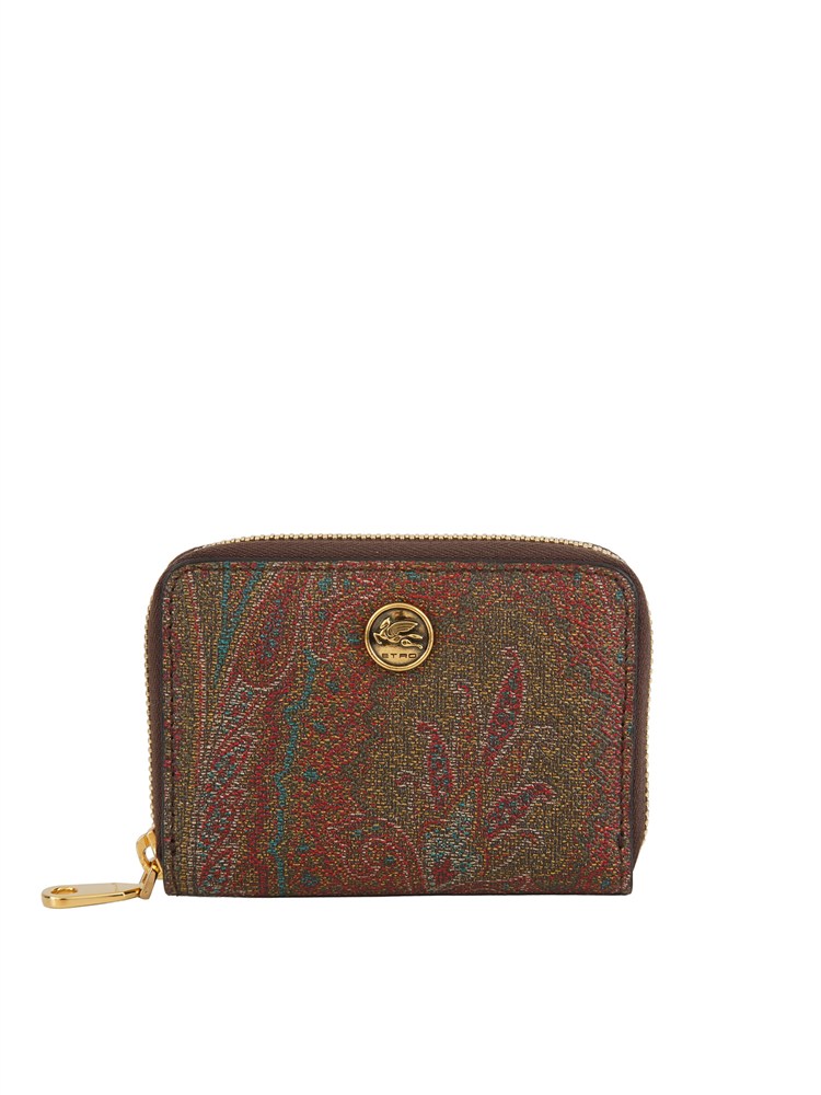 Portafoglio Etro donna Paisley jacquard
