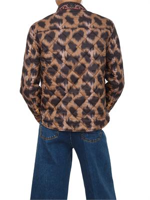 Giubbino trapuntato Etro donna stampa animalier in DONNA