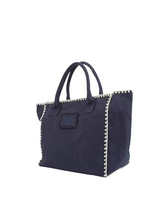 Borsa shopper Banana Moon blu in DONNA