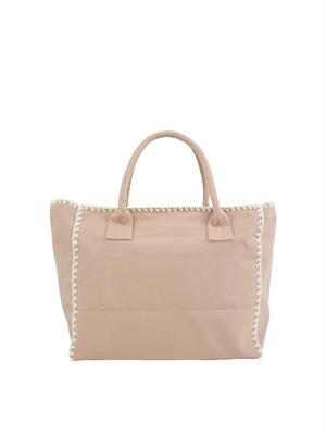 Borsa shopper Banana Moon cotone beige in DONNA