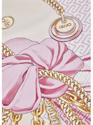 Foulard grande Liu Jo donna rosa antico in DONNA