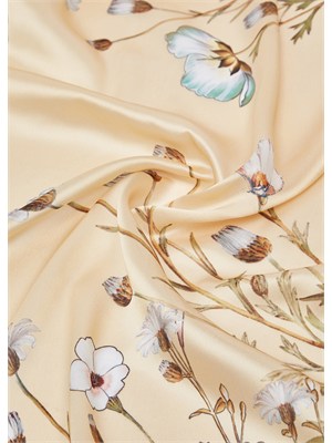 Foulard arancione Liu Jo donna fantasia fiori in DONNA