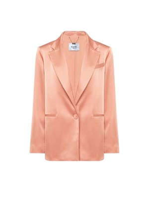 Giacca Blugirl in raso di viscosa rosa in DONNA