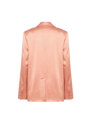 Giacca Blugirl in raso di viscosa rosa in DONNA