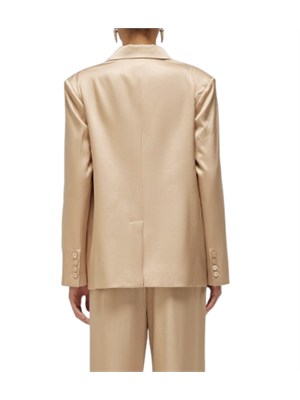 Giacca Blugirl in raso di viscosa cammello in DONNA