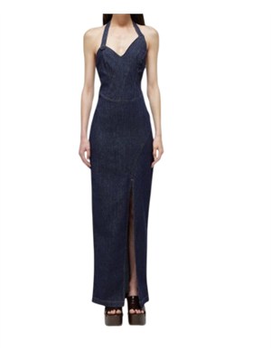 VESTITO BLUGIRL BLU DENIM in DONNA