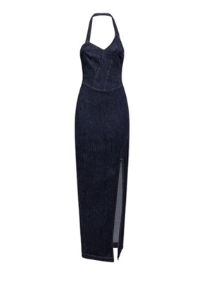 VESTITO BLUGIRL BLU DENIM in DONNA