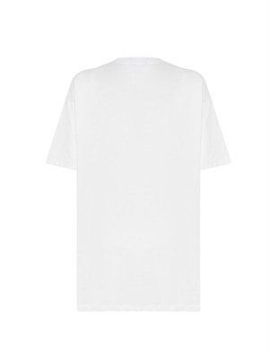 T-shirt Blugirl in cotone bianco in DONNA
