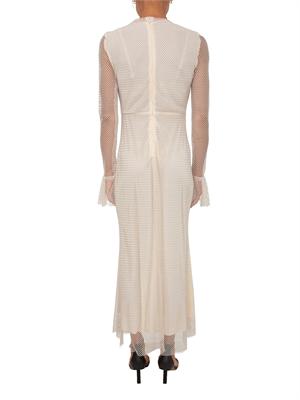 Abito avorio Alona Twenty Fourhaitch strass crystal all over in DONNA
