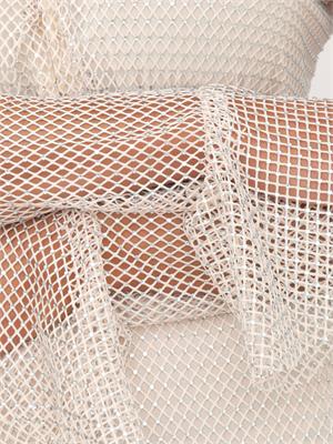 Abito avorio Alona Twenty Fourhaitch strass crystal all over in DONNA