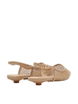 Ballerine mini tacco Jacara Twenty Fourhaitch sabbia in DONNA