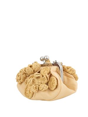 Pasticcino Bag small Max Mara Weekend in rafia beige in DONNA