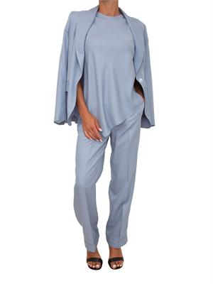 Pantaloni Hattilas Kocca in misto lino azzurro in DONNA