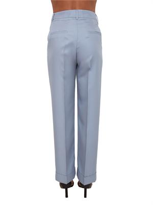 Pantaloni Hattilas Kocca in misto lino azzurro in DONNA