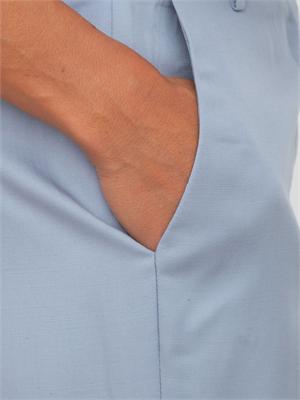 Pantaloni Hattilas Kocca in misto lino azzurro in DONNA