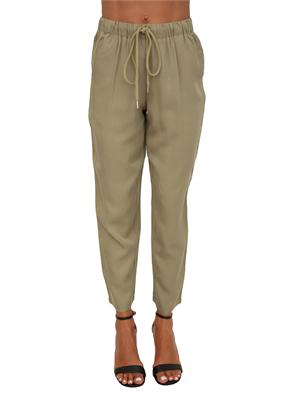 Pantaloni Bernadet Kocca in tessuto verde in DONNA