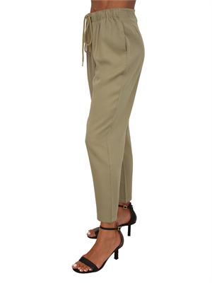 Pantaloni Bernadet Kocca in tessuto verde in DONNA