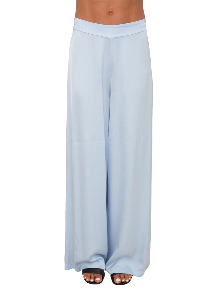 Pantaloni Calador Kocca in viscosa azzurra