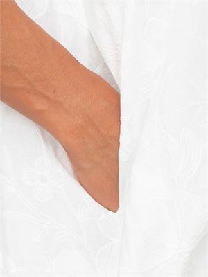 Abito corto Niobe Kocca in cotone bianco in DONNA