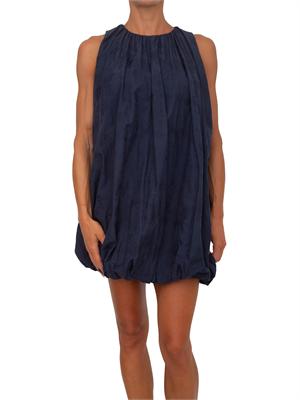 Abito corto Niobe Kocca in cotone blu in DONNA