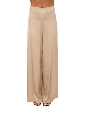 Pantaloni Calador Kocca in viscosa beige in DONNA
