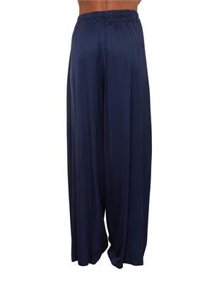 Pantaloni Calador Kocca in viscosa blu in DONNA