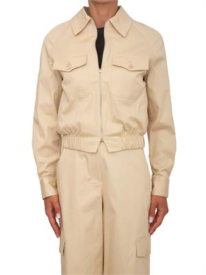 Giubbino Narcin Kocca in cotone beige in DONNA