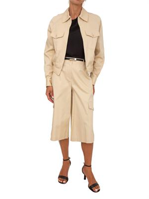Giubbino Narcin Kocca in cotone beige in DONNA