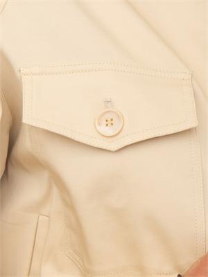 Giubbino Narcin Kocca in cotone beige in DONNA
