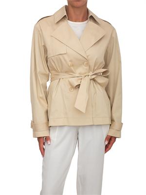 Giacca Frank Kocca in cotone beige in DONNA