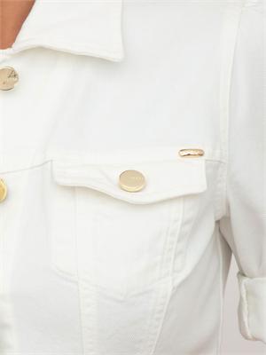 Giubbino Bakari Kocca in denim bianco in DONNA