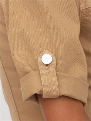Giubbino Bakari Kocca in denim beige in DONNA