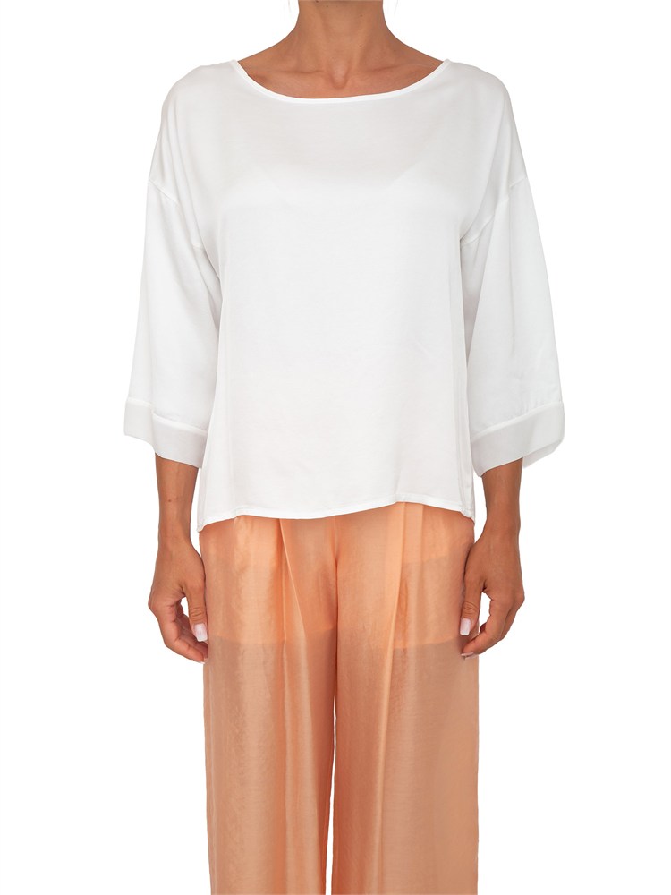 Blusa Citino Kocca in viscosa bianca