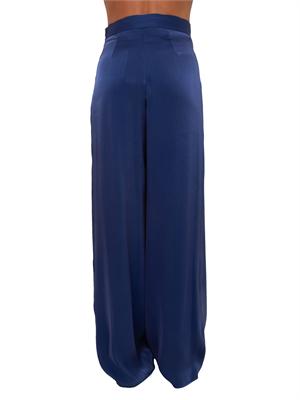 Pantaloni Jos Kocca in tessuto leggero blu in DONNA