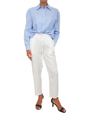 Camicia Geronide Kocca in cotone a righe azzurre in DONNA