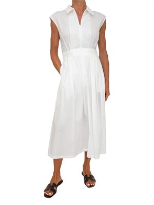 Abito midi Reimund Kocca misto cotone bianco in DONNA