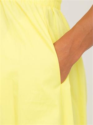 Abito midi Neirus Kocca in misto cotone giallo in DONNA