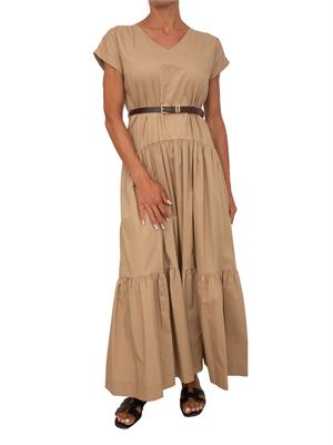 Abito Marinna Kocca in cotone beige in DONNA