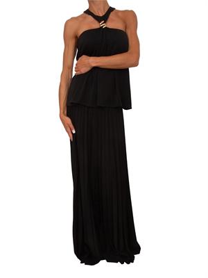 Gonna nera Oringa Kocca in tessuto lurex plissÈ in DONNA