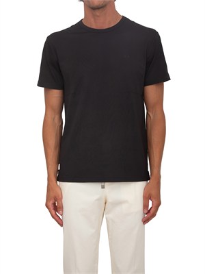 T-shirt nera SUN68 uomo in nylon in UOMO