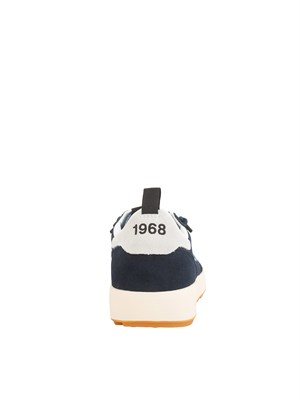 Sneakers Genius SUN68 in nylon e suede blu in UOMO