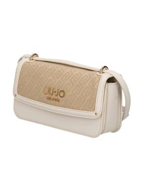 Borsa Liu Jo donna in ecopelle e tessuto beige in DONNA