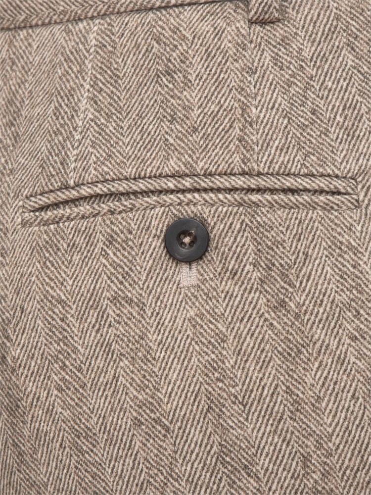 Pantalone donna Circolo 1901 spinato beige