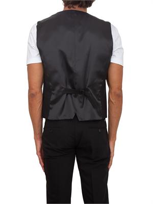 Gilet Antony Morato in tessuto stretch nero in UOMO