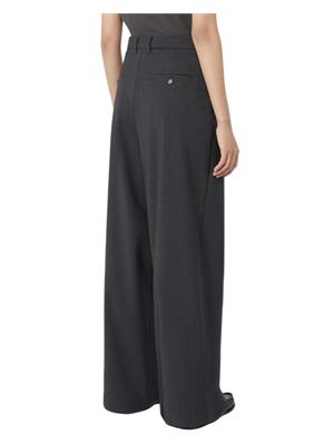 Pantalone Taro 'S Max Mara in tela di pura lana stretch grigio in DONNA